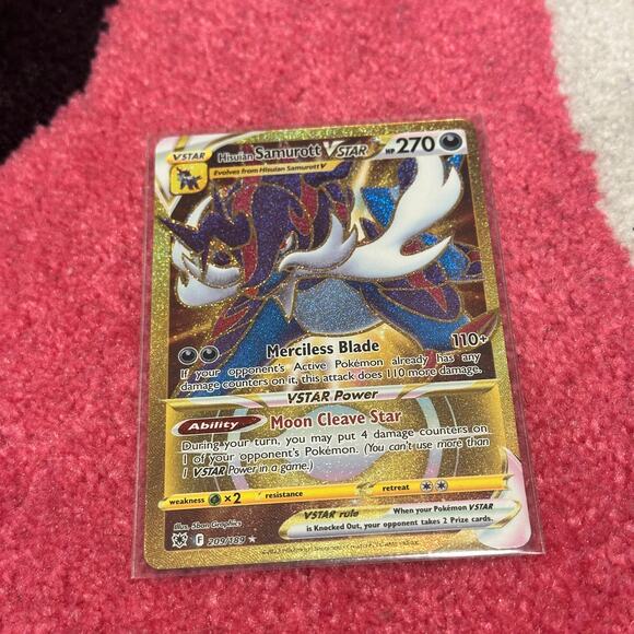 Hisuian Samurott VSTAR #209 – Pokémon Astral Radiance – As Pictured - Picture 1 of 6